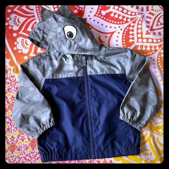 OshKosh B'gosh Other - Osh Kosh B’gosh Dinosaur Windbreaker Jacket